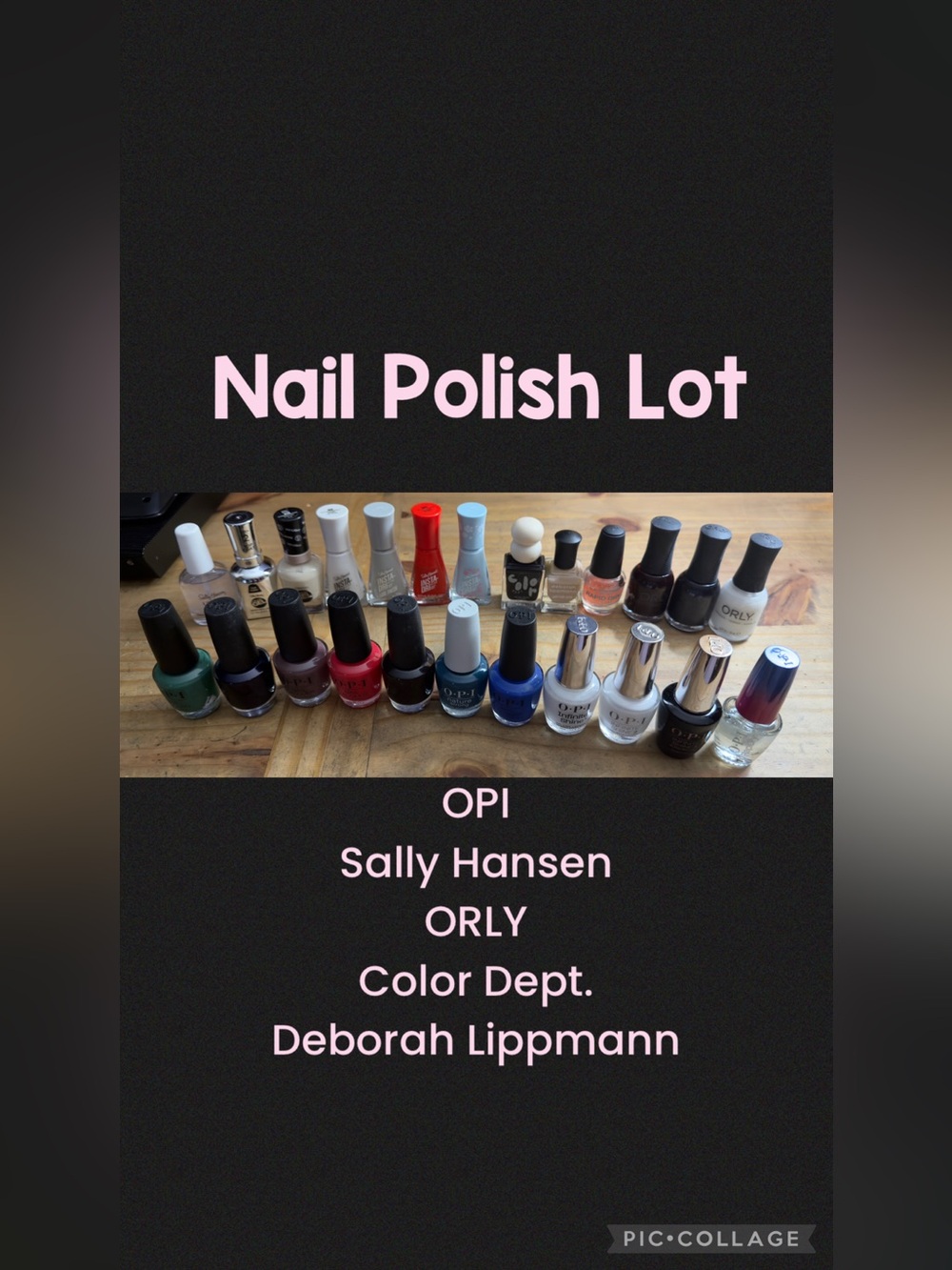 Lot of nail polish
